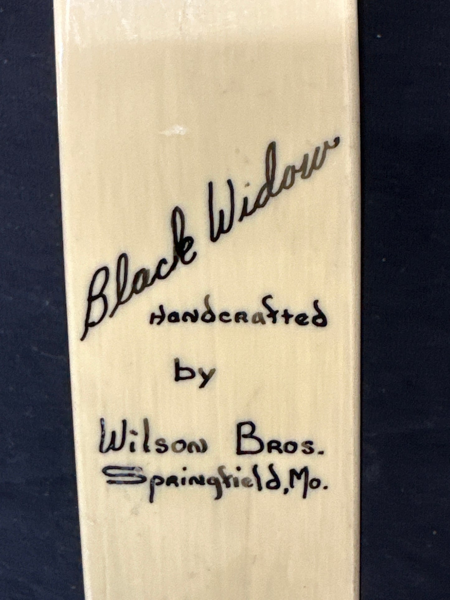 BLACK WIDOW - Recurve Bow