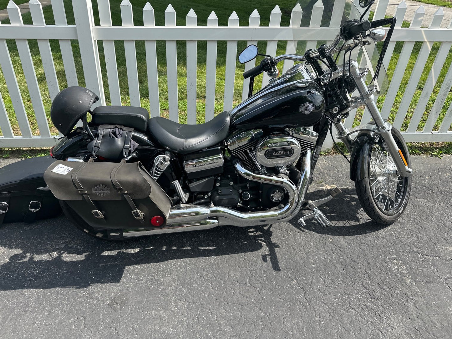 2016 HARLEY-DAVIDSON DYNA WIDE GLID FXDWG MOTORCYCLE, CUSTOM CRUISER -PREOWNED