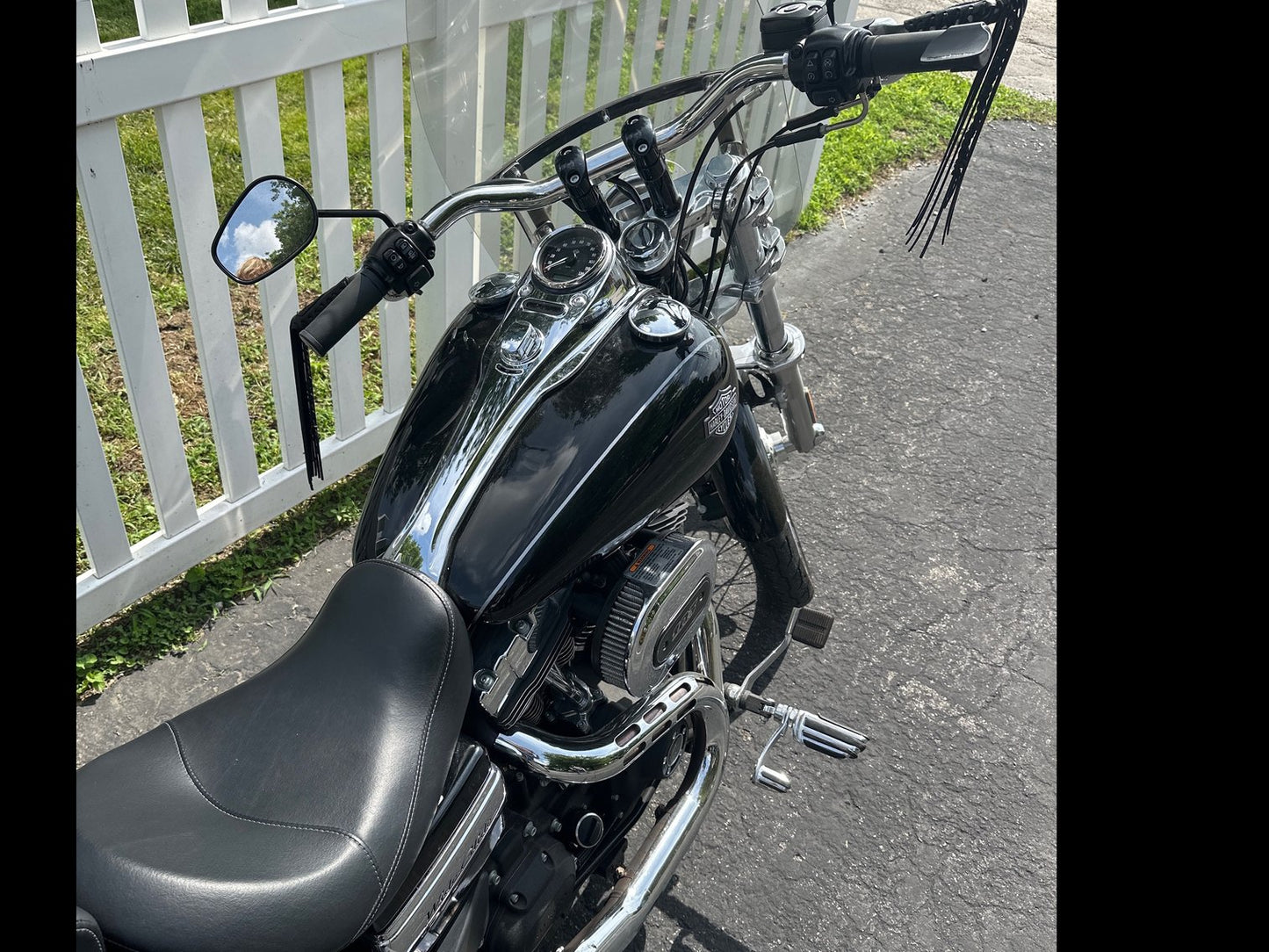 2016 HARLEY-DAVIDSON DYNA WIDE GLID FXDWG MOTORCYCLE, CUSTOM CRUISER -PREOWNED