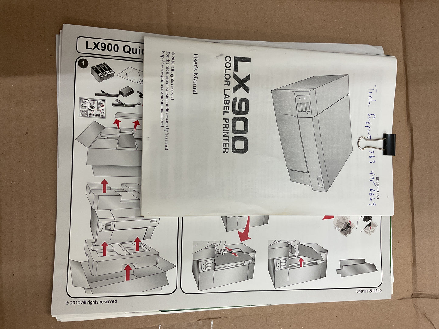 PRIMERA LX900 COLOR LABEL PRINTER - PREOWNED