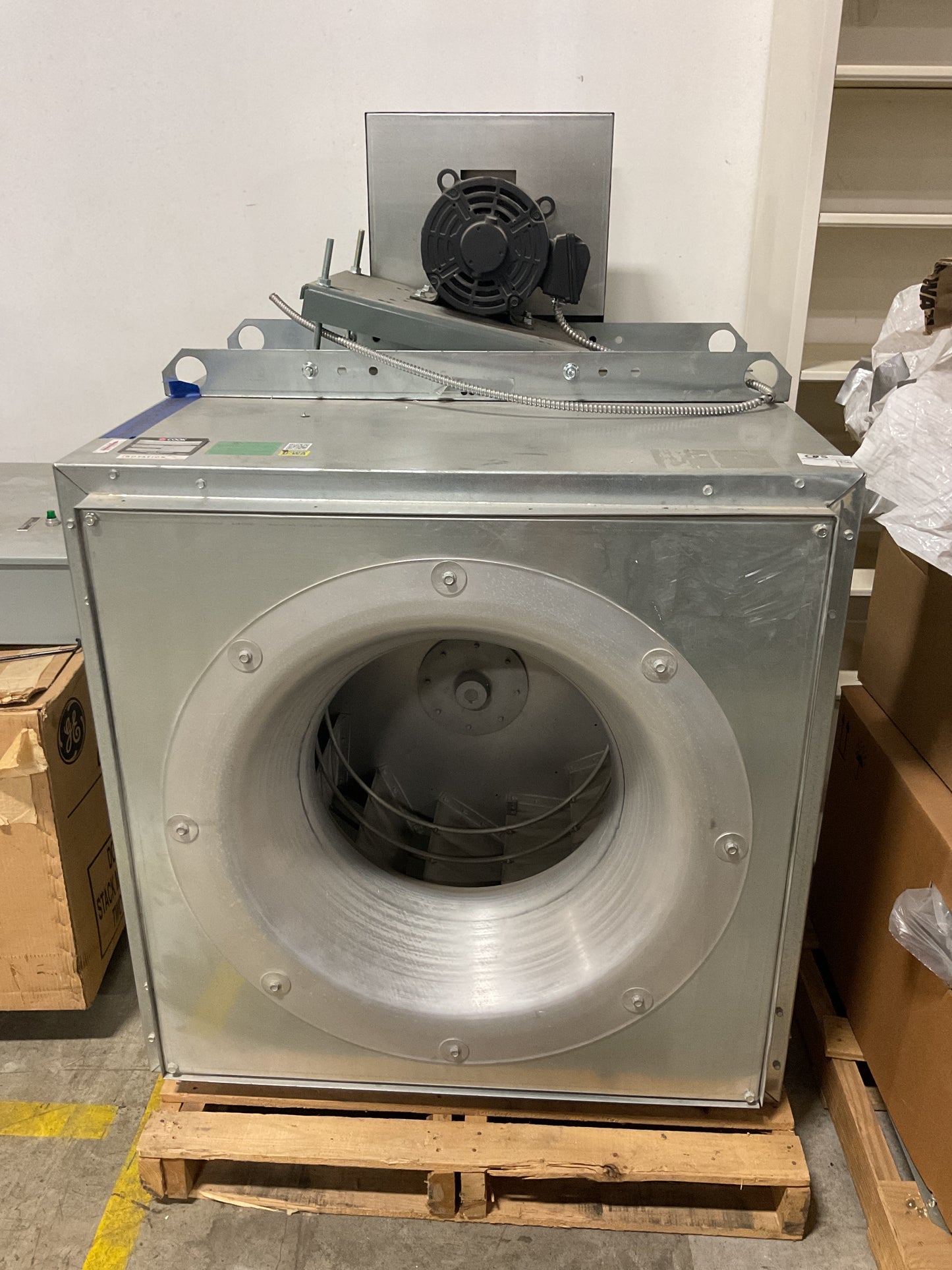 LOREN COOK CENTRIFUGAL EXHAUST FAN 270SQN-B 460V CFM 12000 - NEW