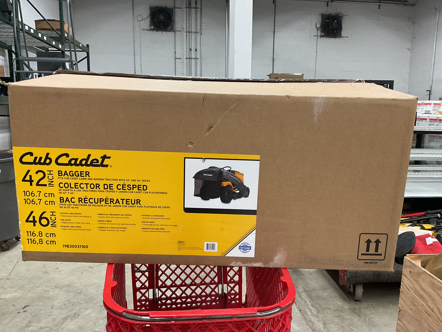 CUB CADET DOUBLE BAGGER 42”-46” 19B30031100 - NEW