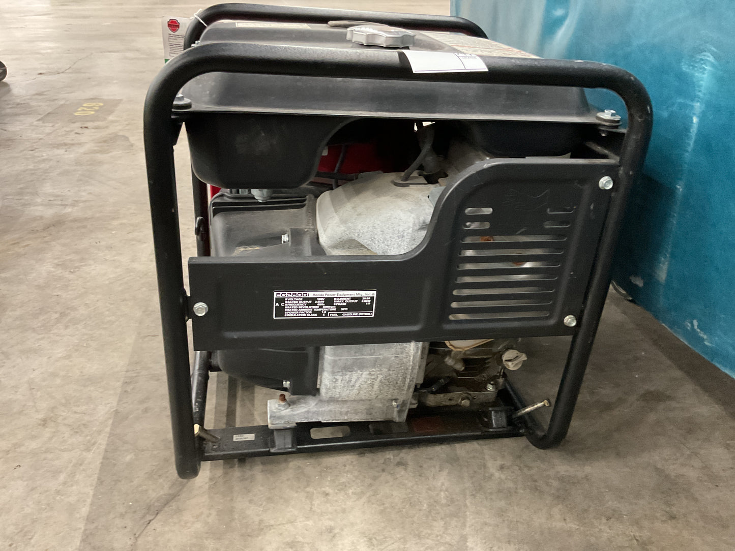 HONDA EG2800I 120V 2800W PORTABLE INVERTER GENERATOR GAS - PREOWNED