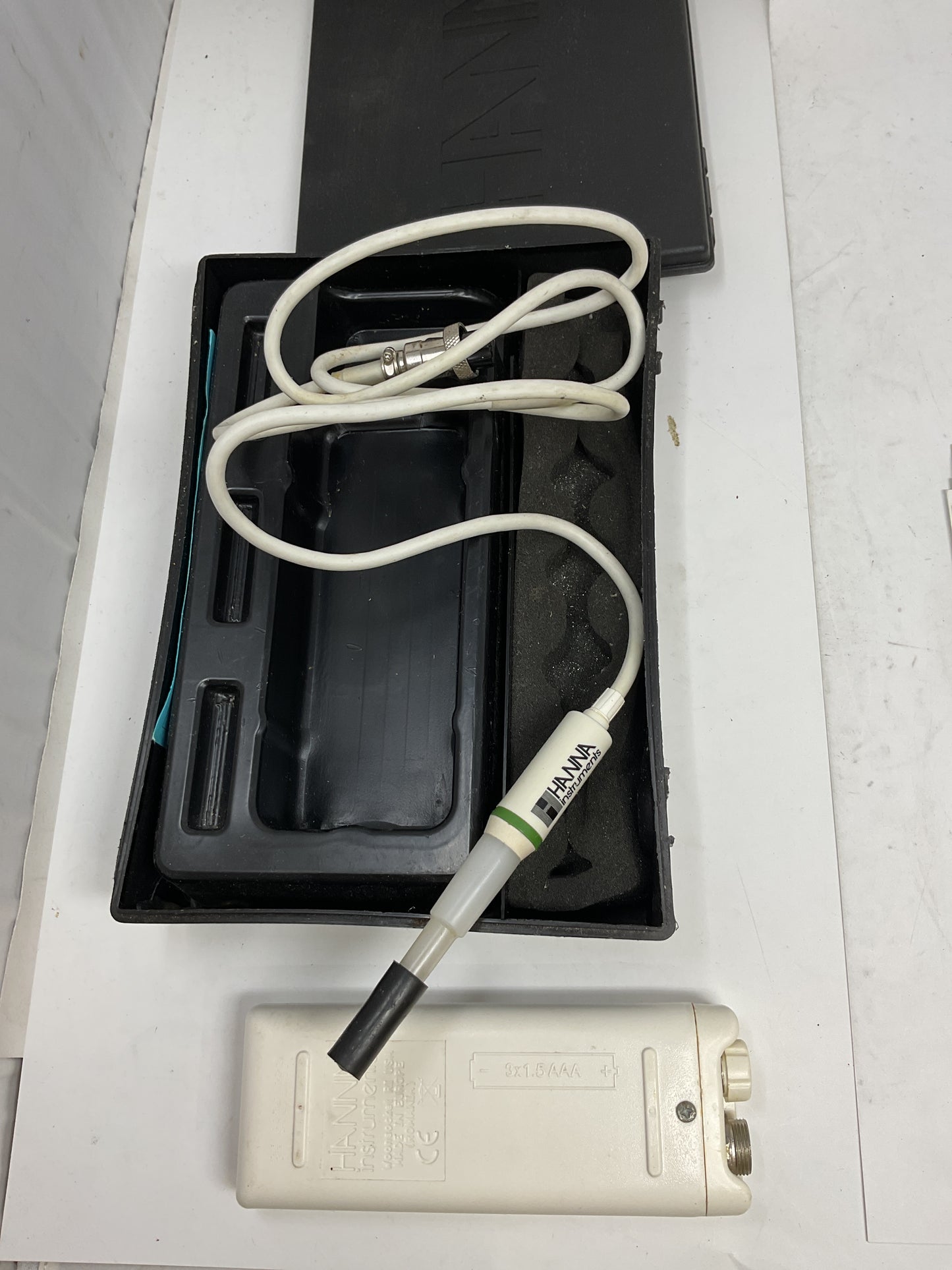 HANNA PH METER +ELECTRODE HI 99161 - PREOWNED
