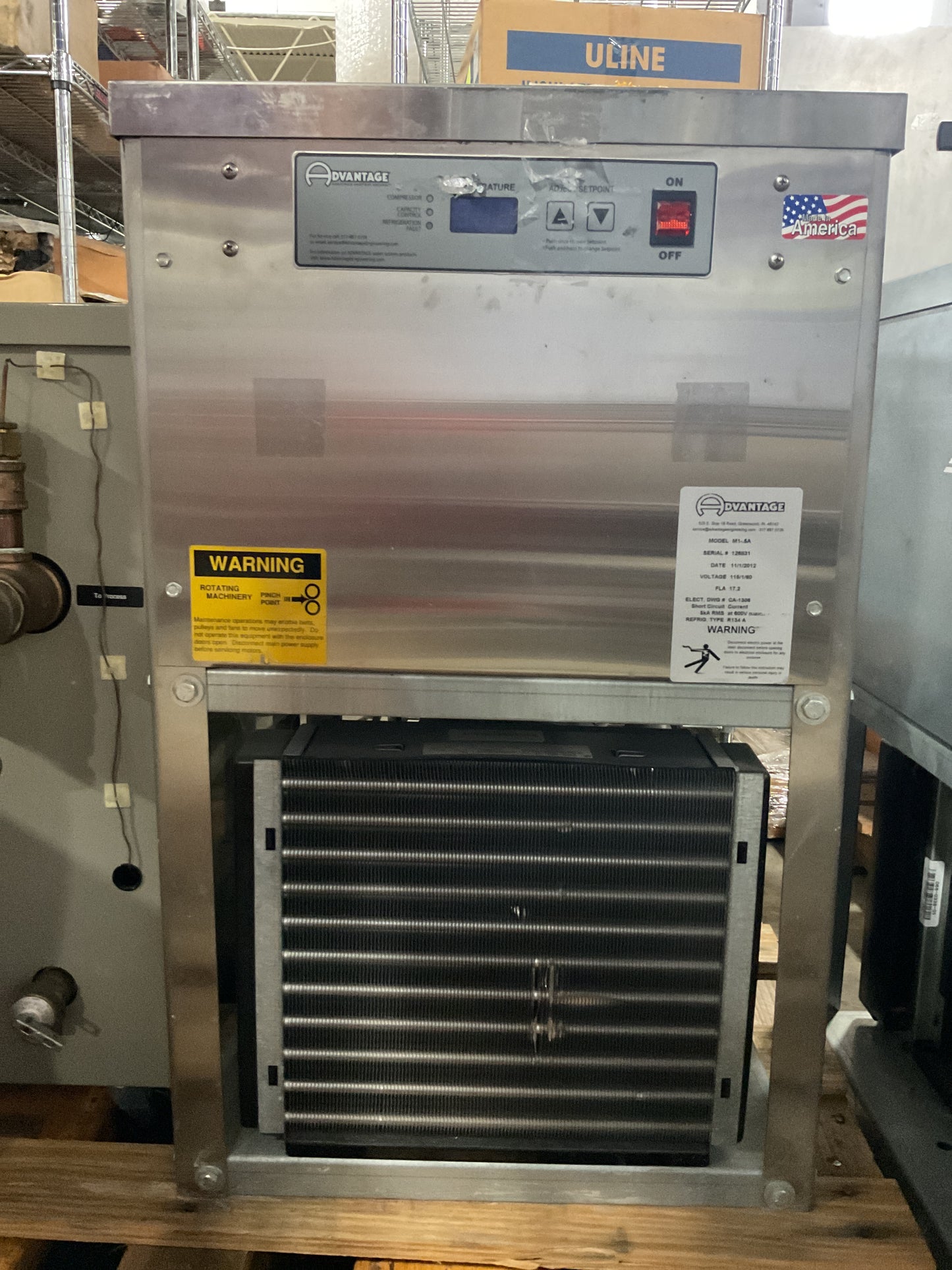 ADVANTAGE WATER CHILLER M1-.5A - PREOWNED