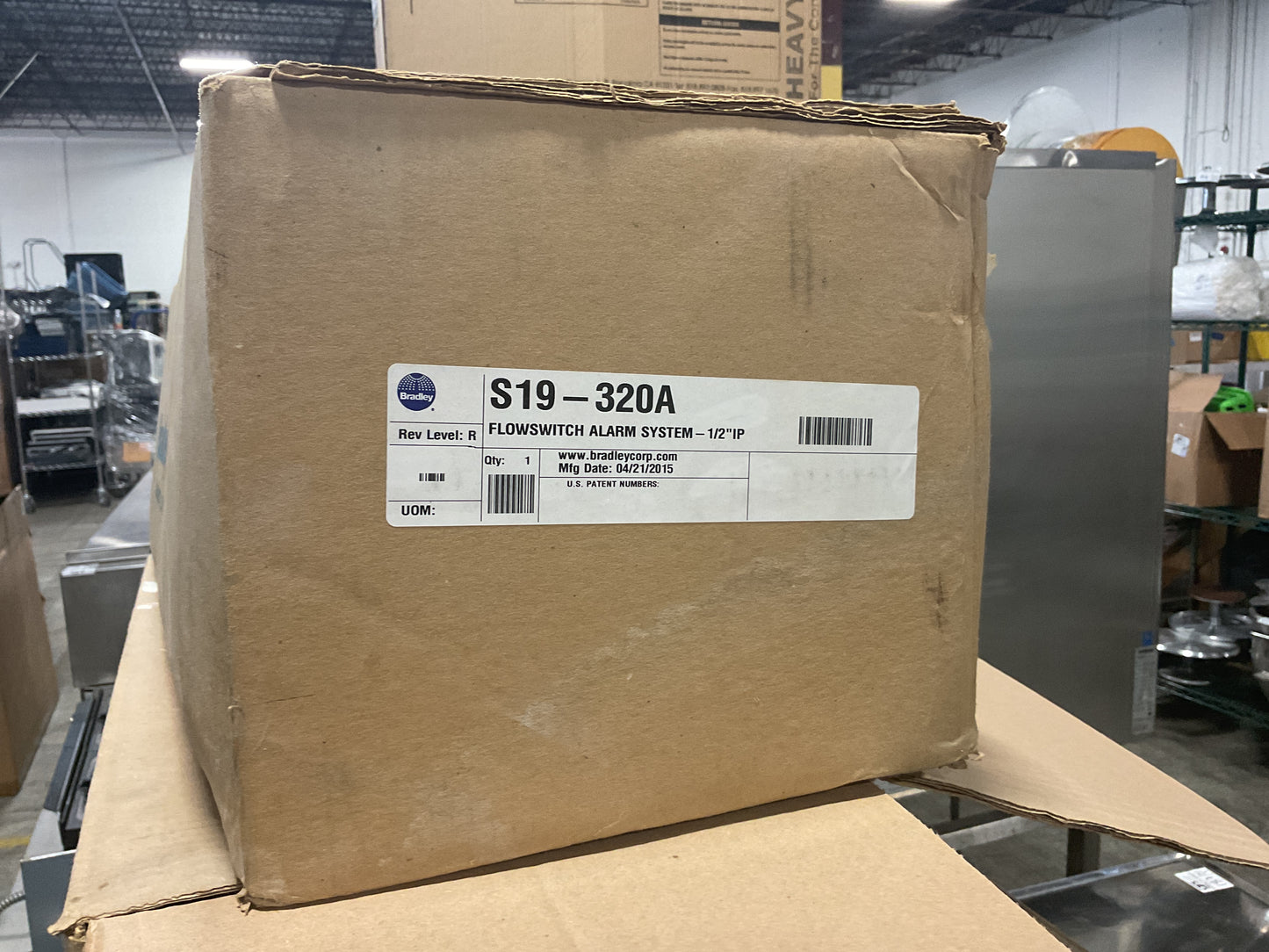 BRADLEY FLOWSWITCH ALARM SYSTEM 1/2” IP S19-320A - NEW