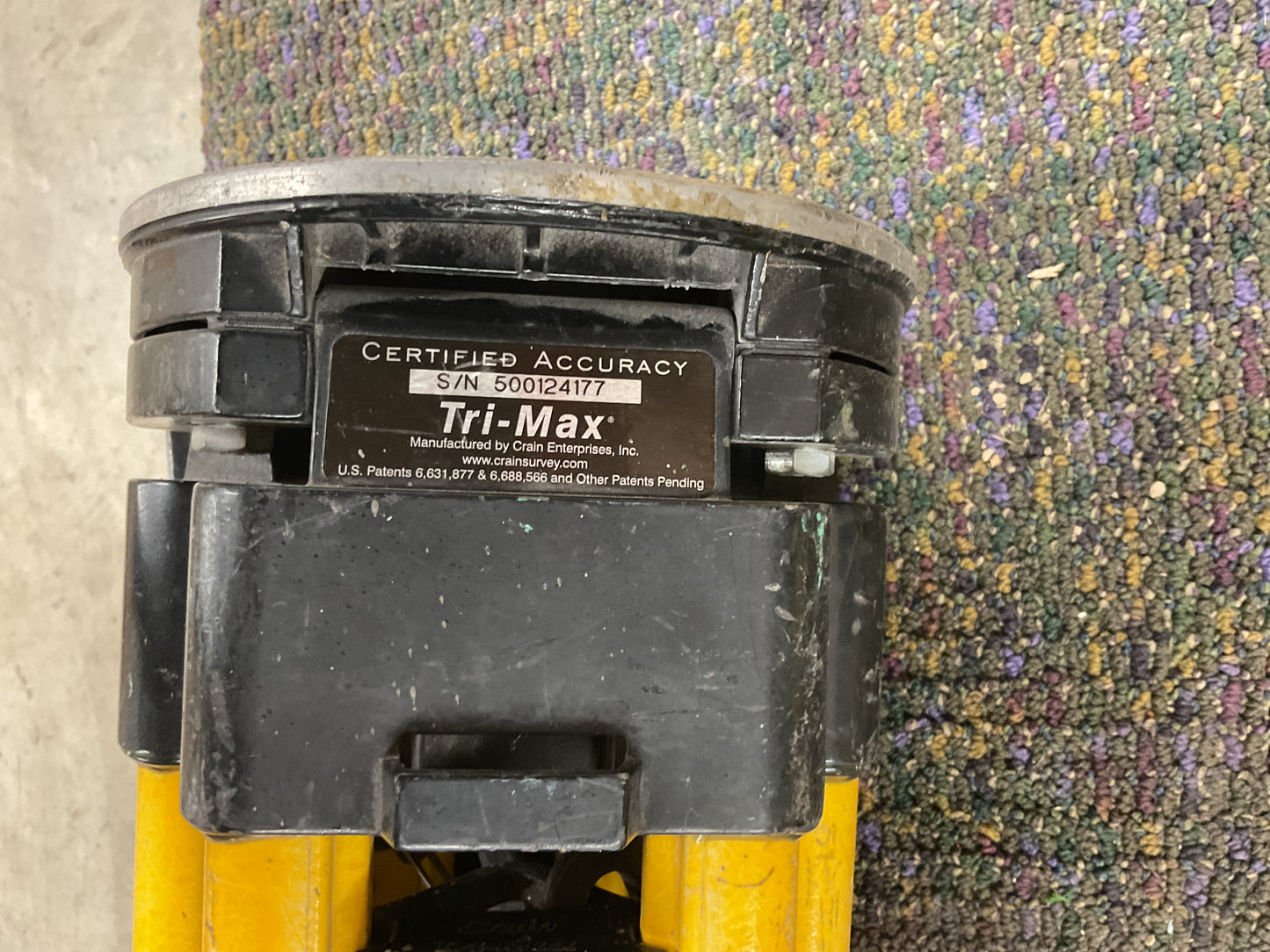 SECO TRIMBLE TRI-MAX SURVEY TRIPOD FOR TOTAL STATIONS - PREOWNED