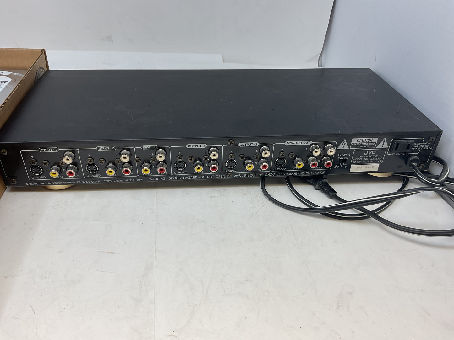 JVC SELECTOR JX-S300 TESTED WORKING RETRO GAMING - PREOWNED