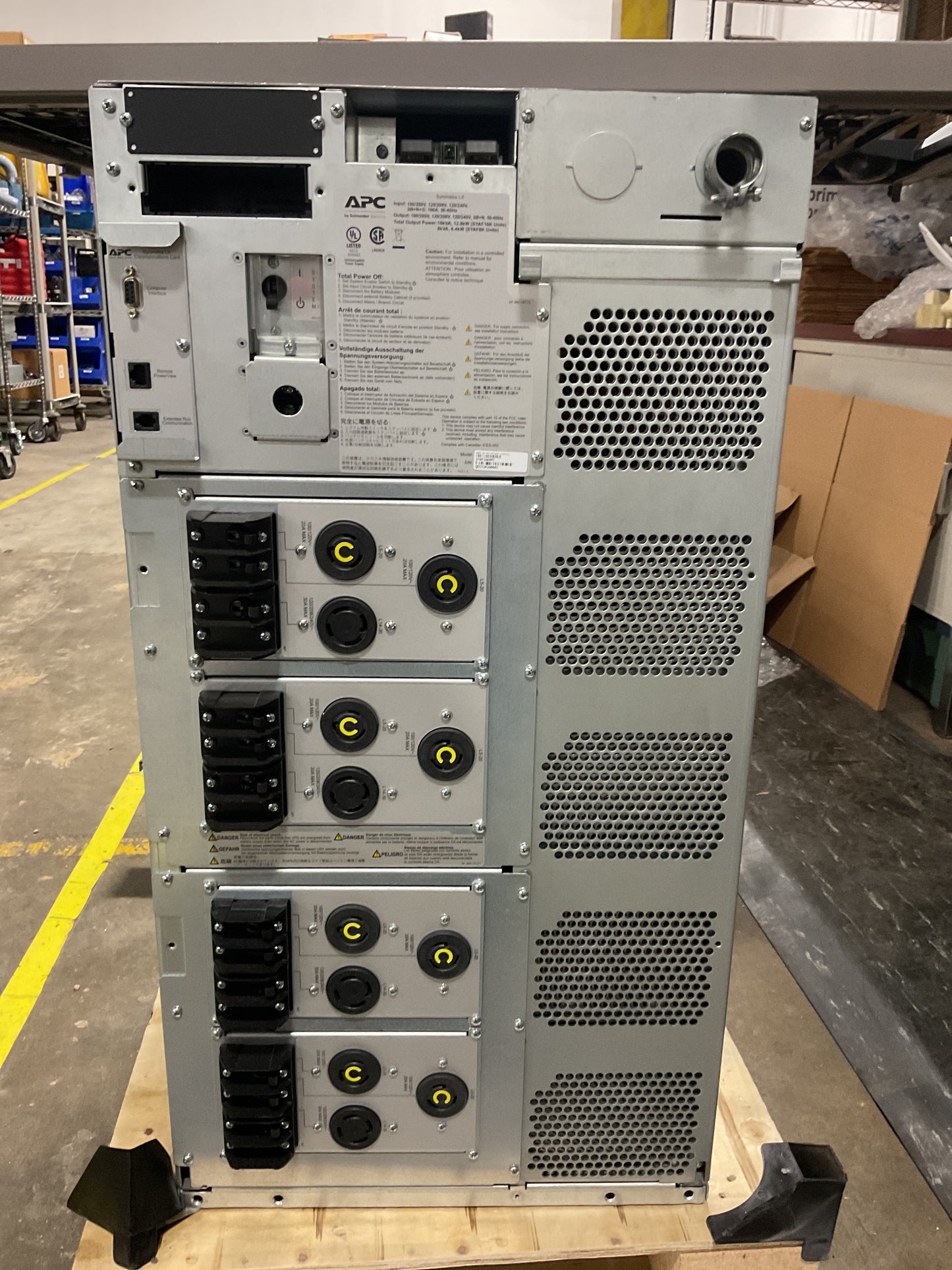 APC SYMMETRA LX 16KVA UPS SYAF16KRMT - PREOWNED