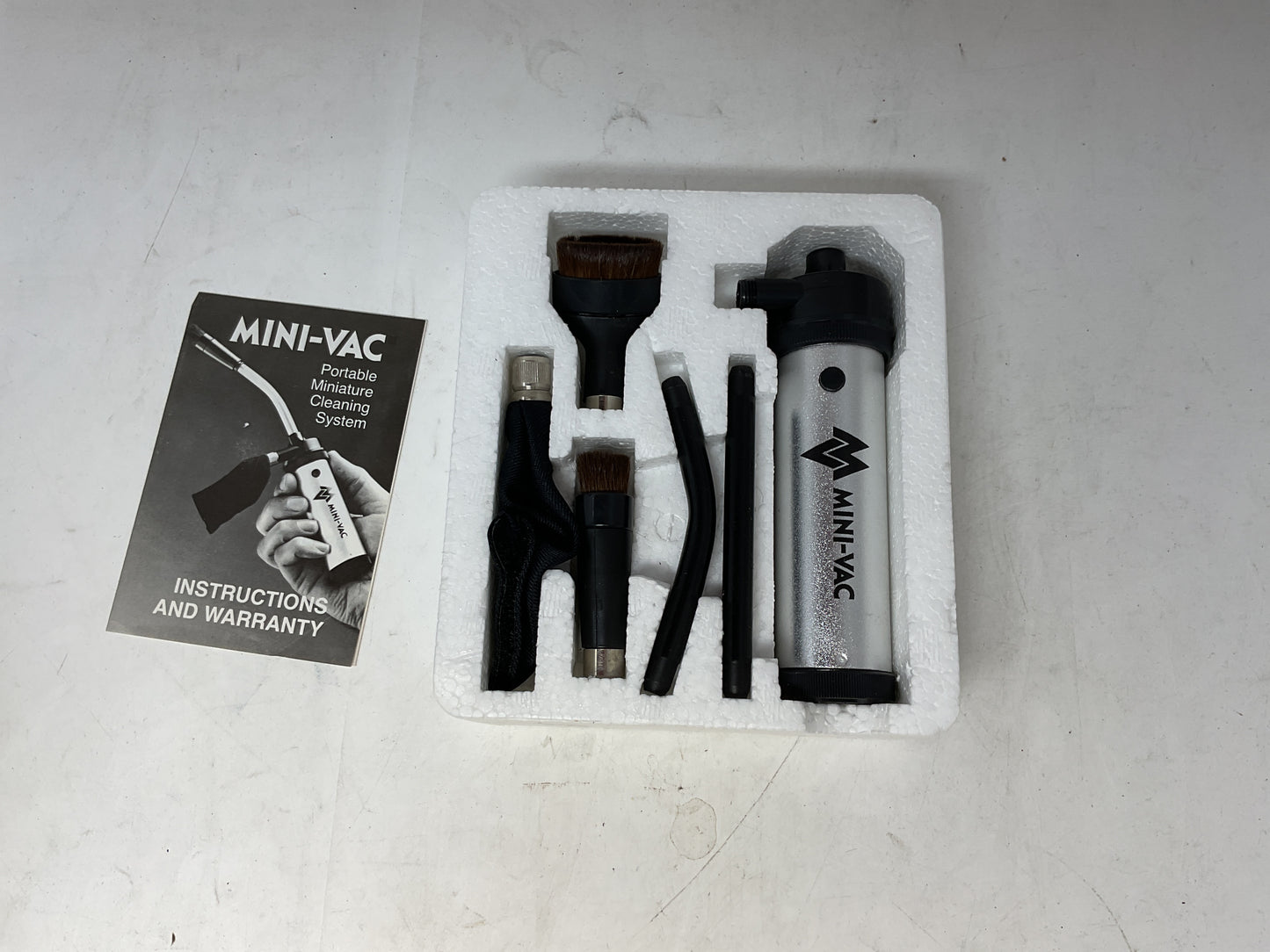 MINI-VAC MICRO CLEANING VACUUM COMPUTERS MODELS ELECTRONICS VINTAGE - NIB