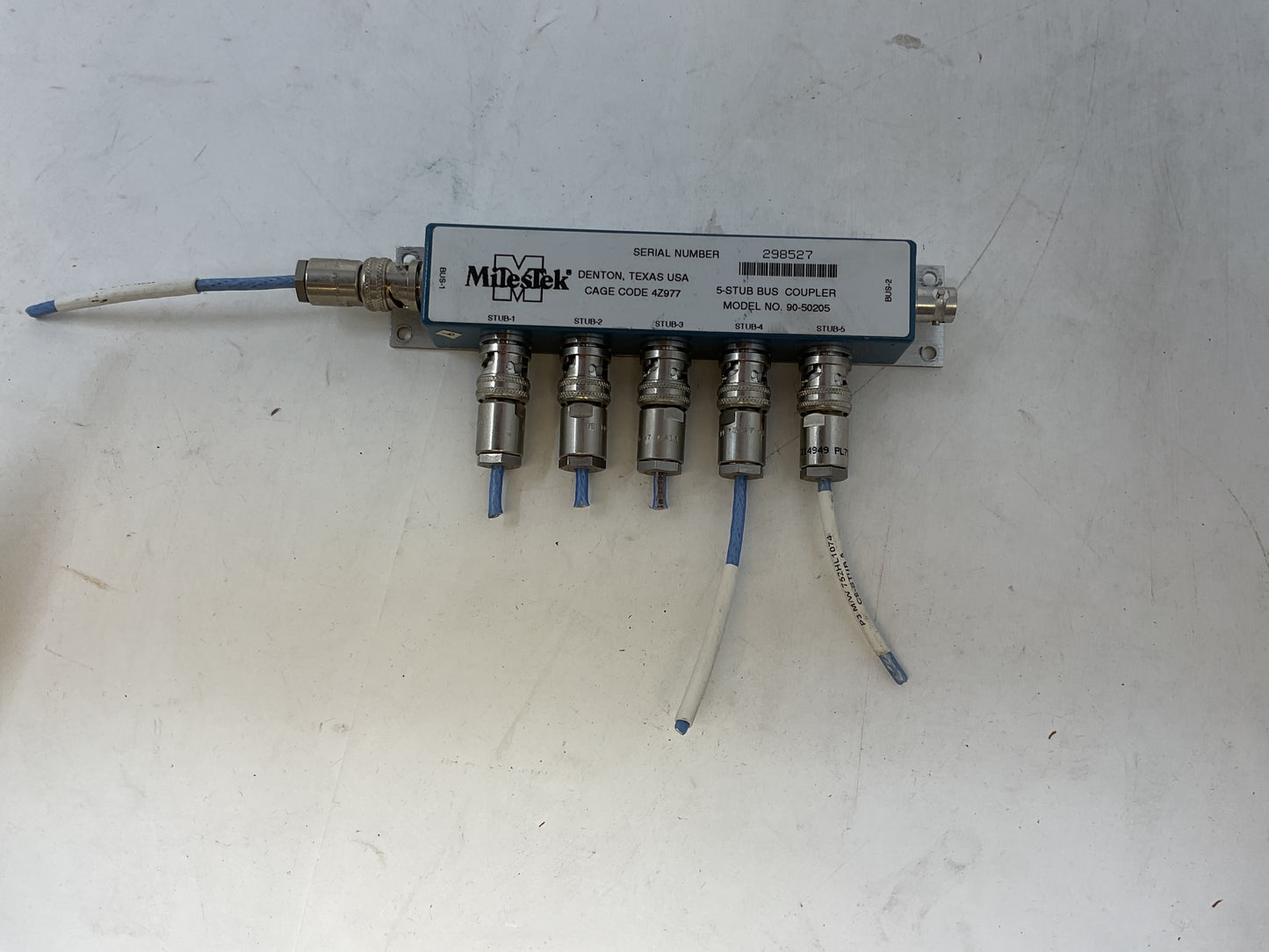 MILESTEK 5-STUB BUS COUPLER 90-50205 PREOWNED