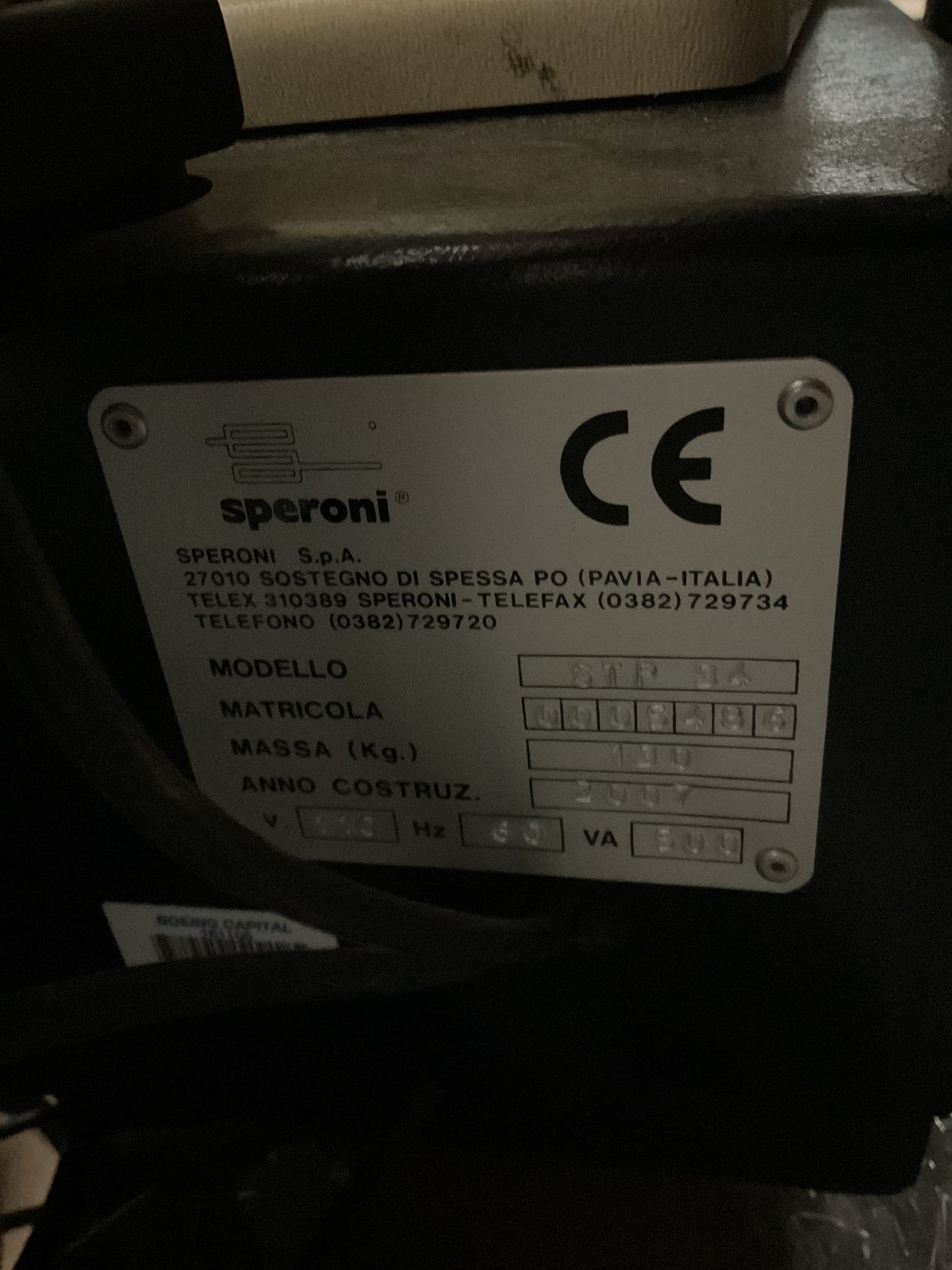SPERONI STP34 TOOL PRESETTER -FOR PARTS