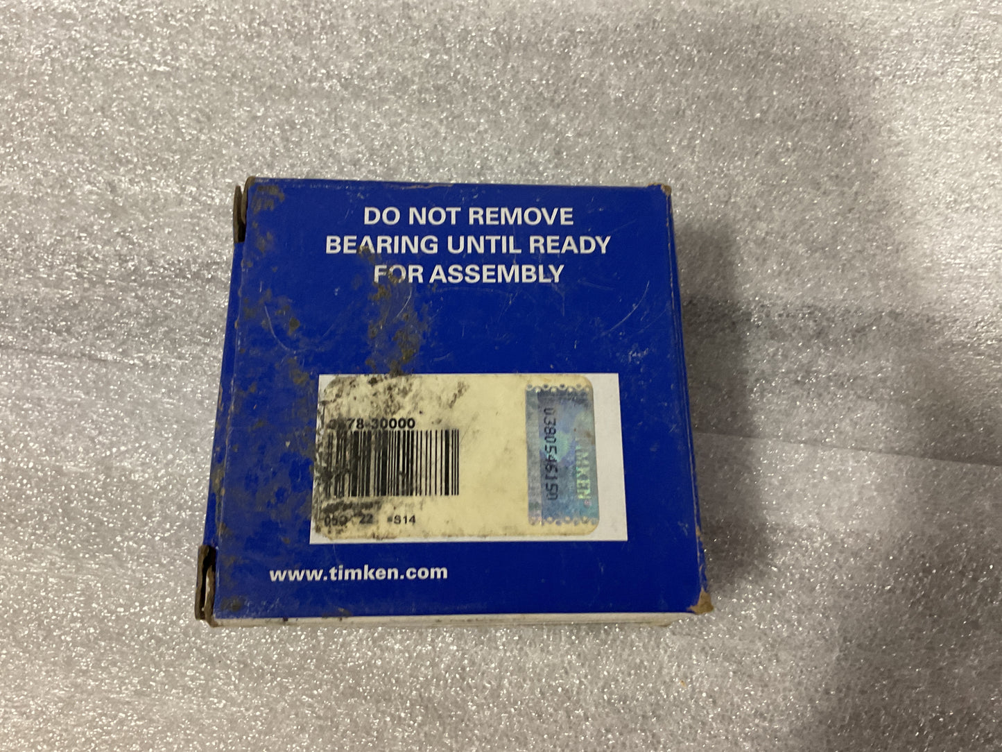 TIMKEN TAPERED BEARING 3578-30000 - NOS