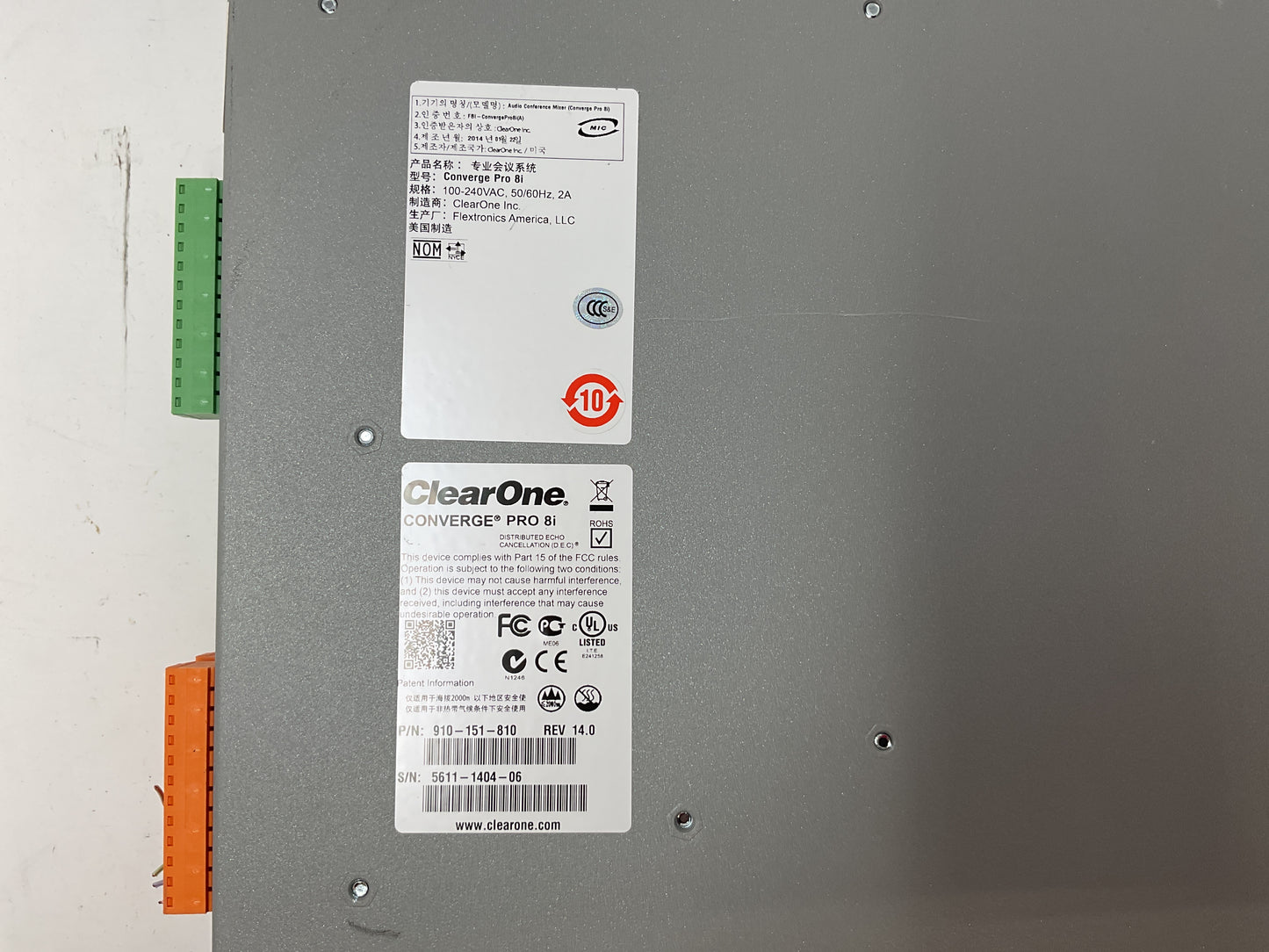 CONVERGE PRO 8I HD CONFERENCE 910-151-810 -PREOWNED