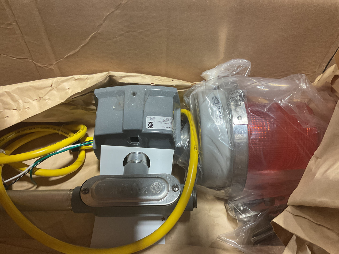 BRADLEY FLOWSWITCH ALARM SYSTEM 1/2” IP S19-320A - NEW