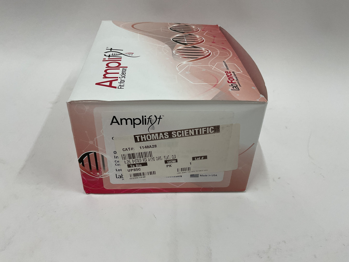 AMPLIFYT 0.2ML 8-STRIP PCR W/INC CAPS 1148A28 -NEW