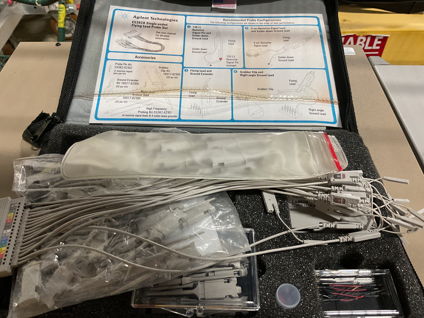 AGILENT LOGIC ANALYZER 1682AD W/ PROBE KIT - PREOWNED