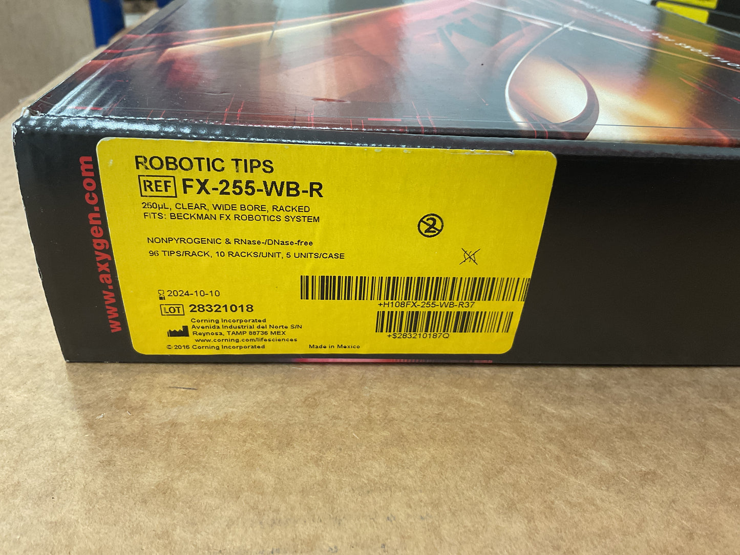 AXYGEN ROBOTIC TIPS FX-255-WB-R - NEW