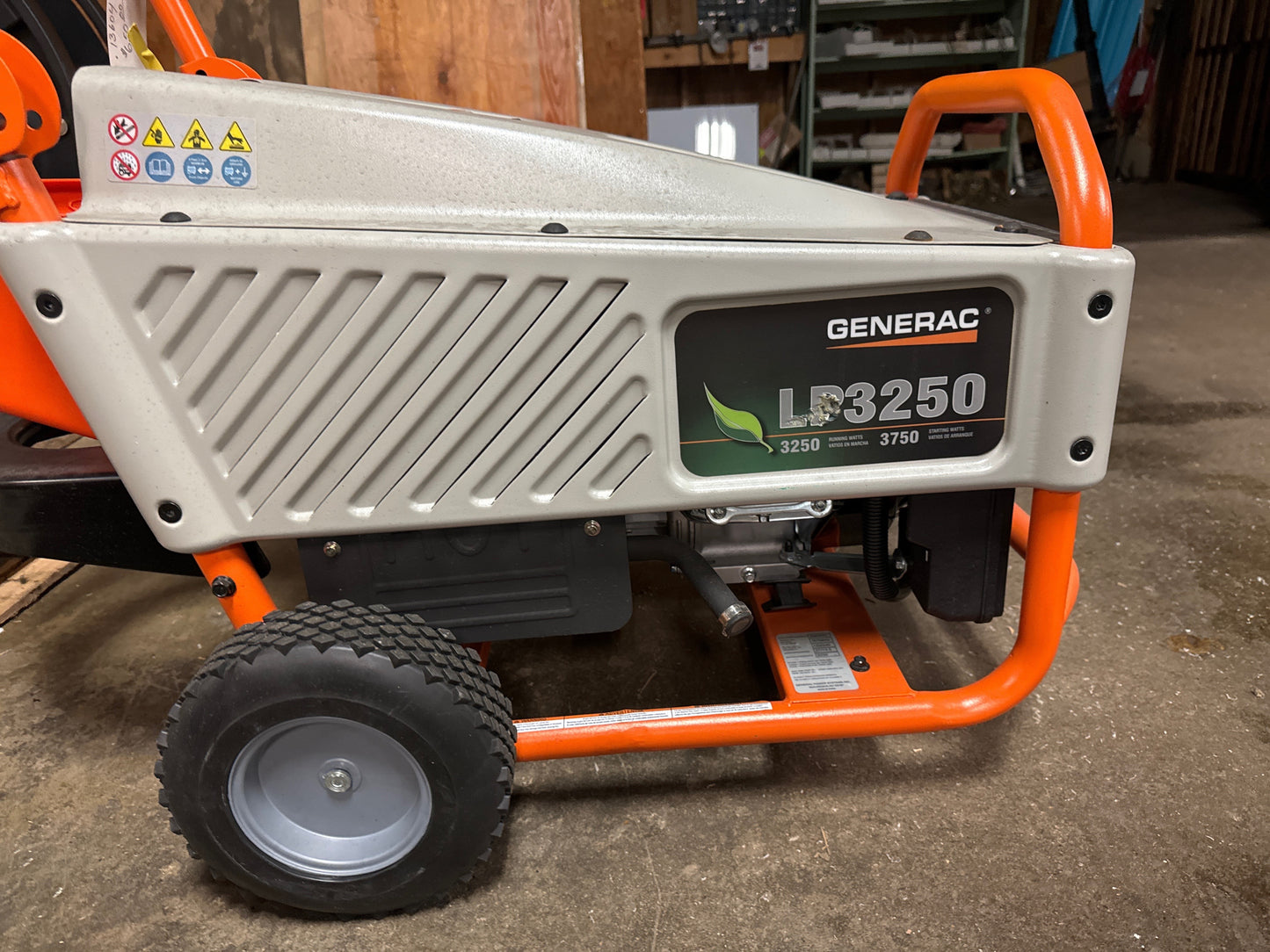 Generac LP3250 Portable Propane Generator, New