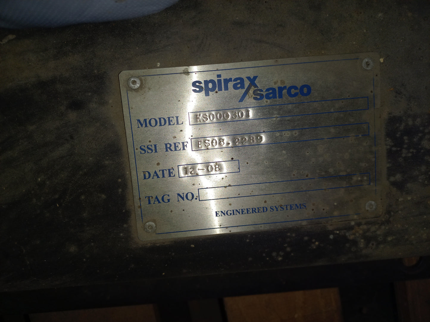 SPIREX SARCO SIMPLE PUMP SYSTEM ES000301 SPT4 - USED SURPLUS