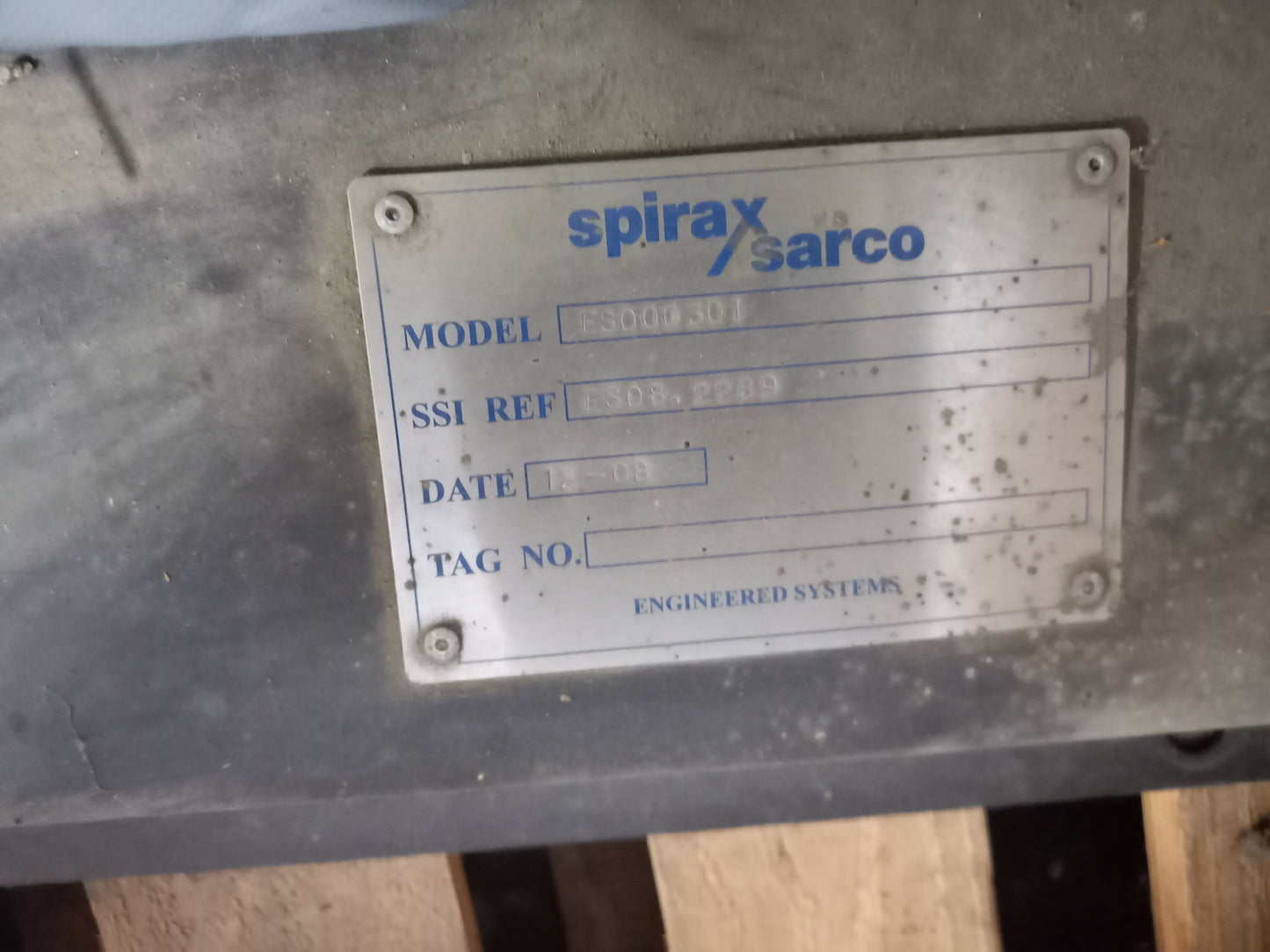 SPIREX SARCO SIMPLE PUMP SYSTEM ES000301 SPT4 - USED SURPLUS