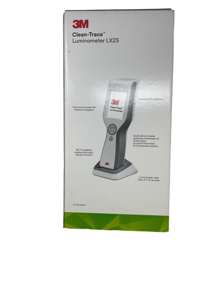 3M CLEAN-TRACE LUMINOMETER LX25 WITH COLOR TOUCH SCREEN AND WI-FI CAPABILITY