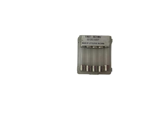 LITTELFUSE 312.500P FAST-ACTING FUSE SET - 5 PACK