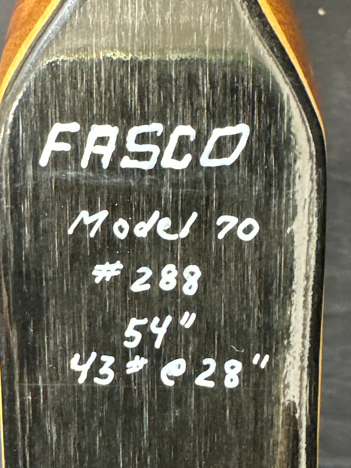 FASCO - MODEL 70 Recurve Bow