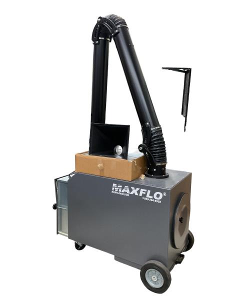 MAXFLO® Fume Arms and Filter - Industrial Exhaust Solution with No Internal Adjustment and Self-Locking Joints