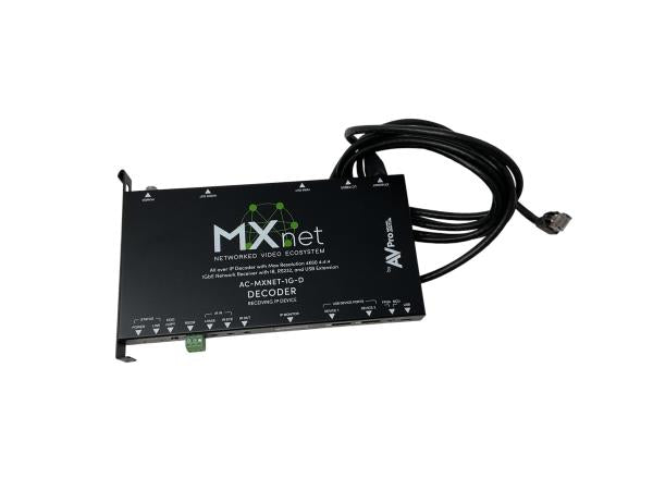 AVPRO EDGE MXNET AC-MXNET-1G-D AV OVER IP DECODER - NEW