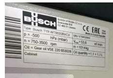 Busch TYR Industrial Rotary Lobe Vacuum Pump and Blower System