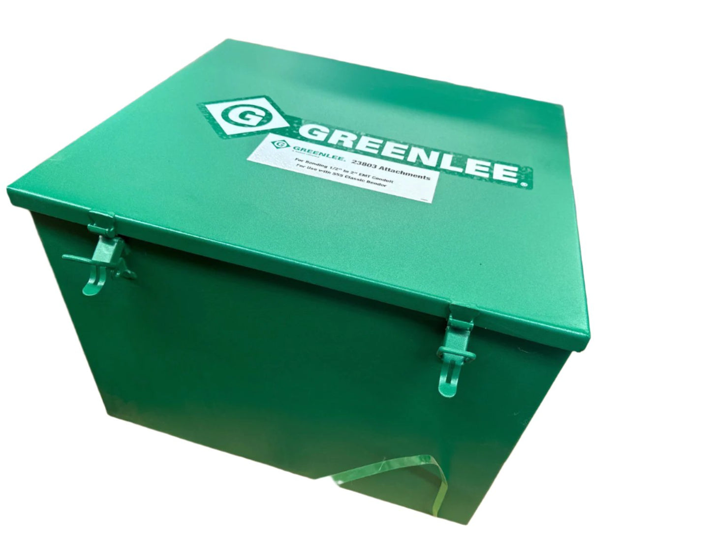 Greenlee Rigid Single-Shoe Group for 555 Series Electric Benter and Storage Box - New