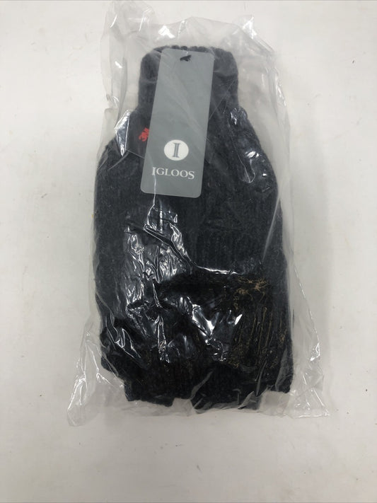 IGLOOS 3M THINSULATE FINGERLESS CONVERTIBLE GLOVES MEN'S ONE SIZE -NEW
