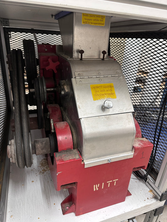 Witt Grain Grinder/Mill with Safety Cage - PREOWNED