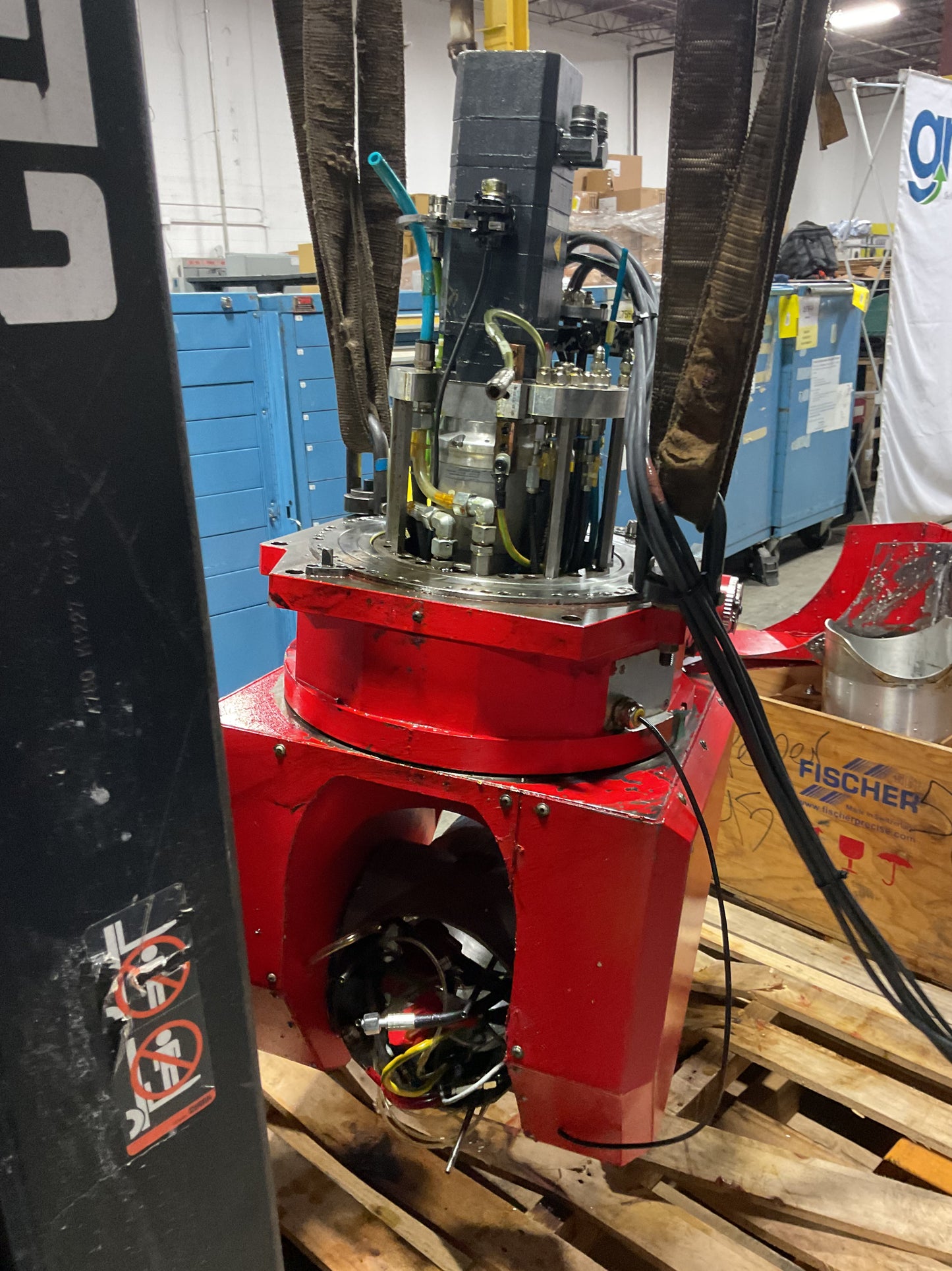 FISHER MILLING SPINDLE MFWS-1913/30/1 VC HSK-A63 -PREOWNED