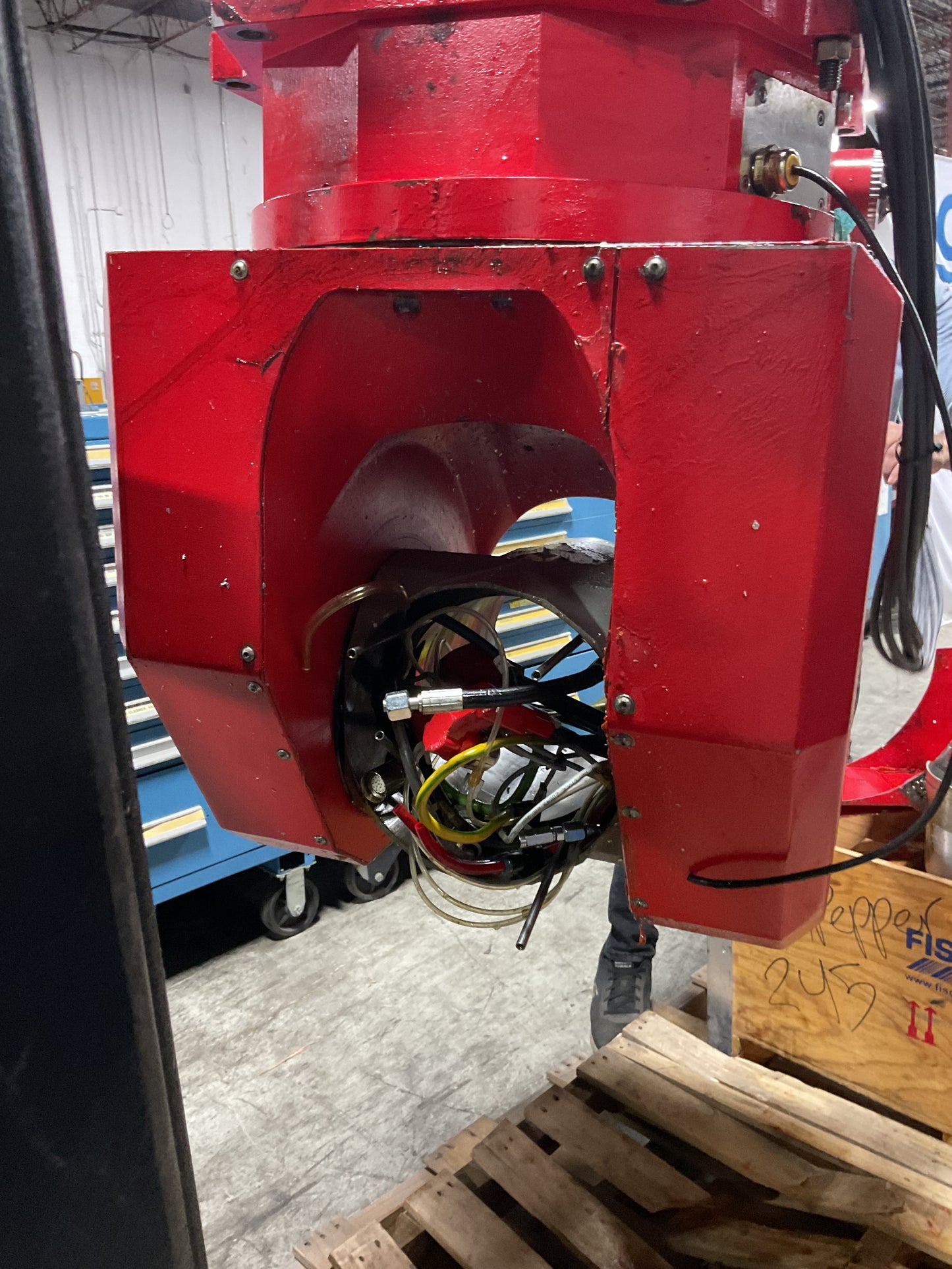 FISHER MILLING SPINDLE MFWS-1913/30/1 VC HSK-A63 -PREOWNED