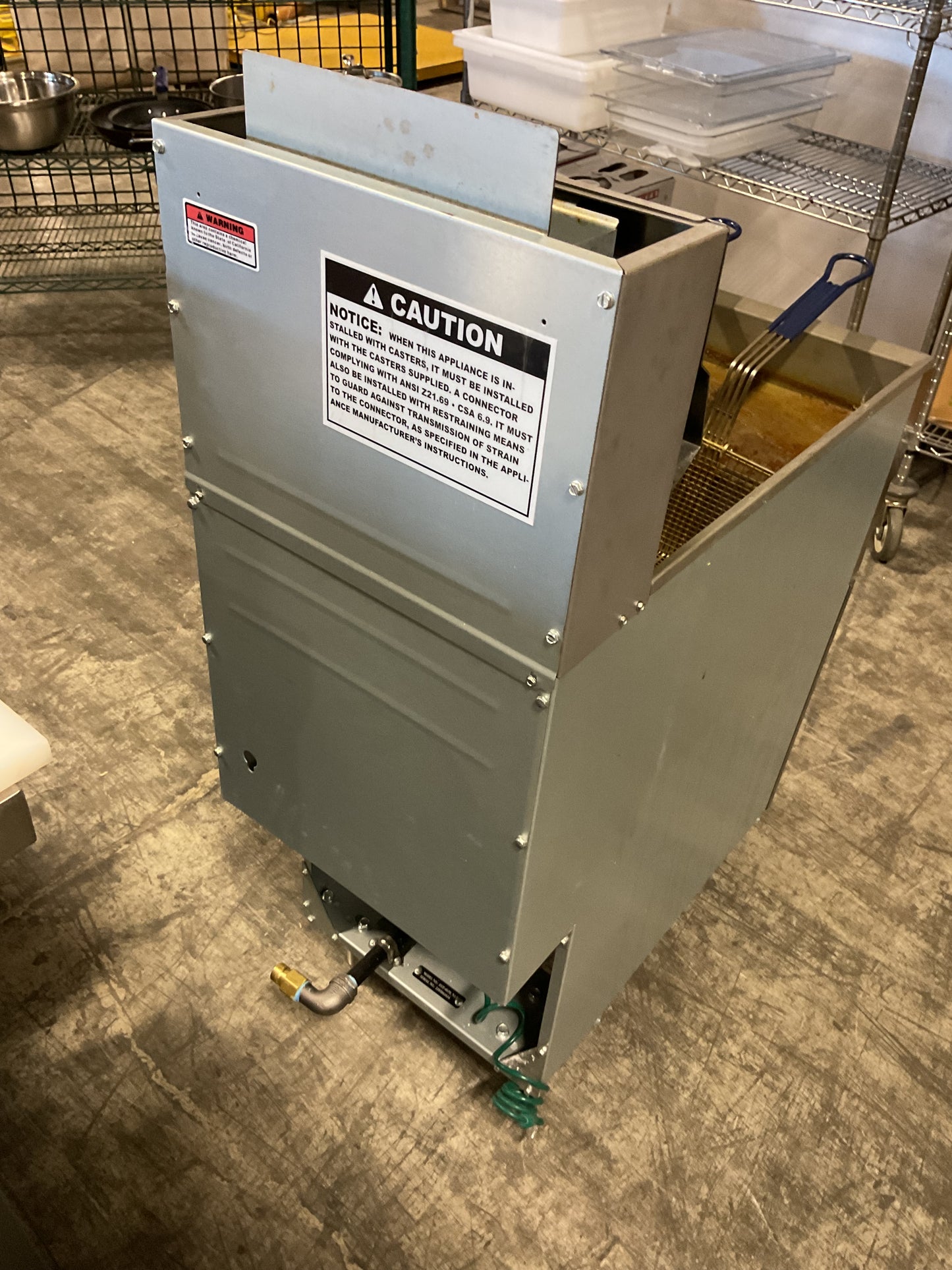 EMPURA COMMERCIAL RESTAURANT FRYER EGF-40/50 NAT - PREOWNED