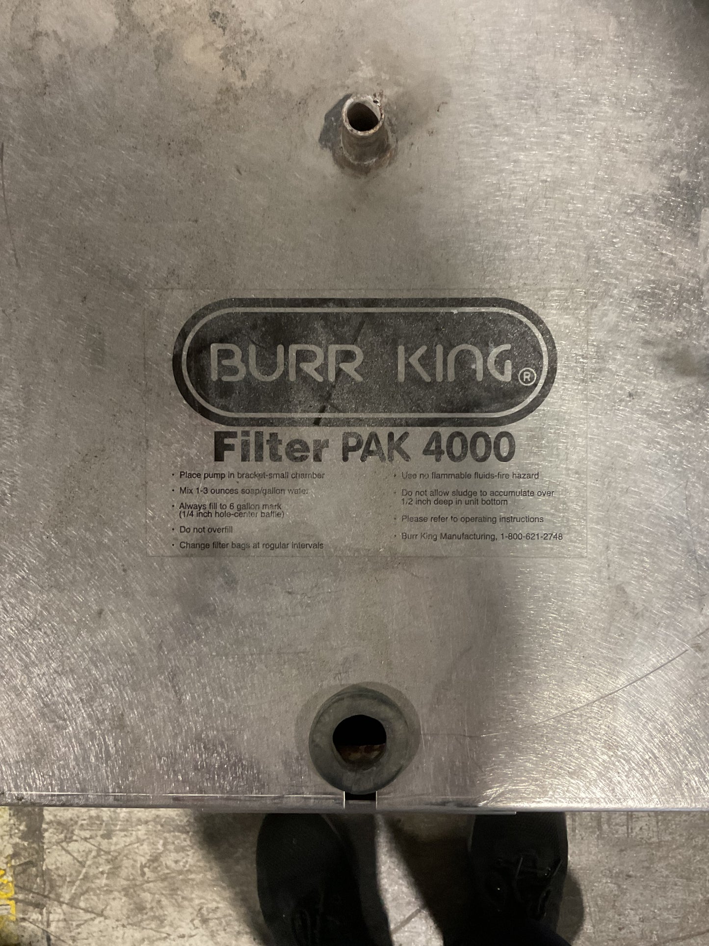 BURR KING 15 VIBRATORY FINISHER BK25959 - PREOWNED