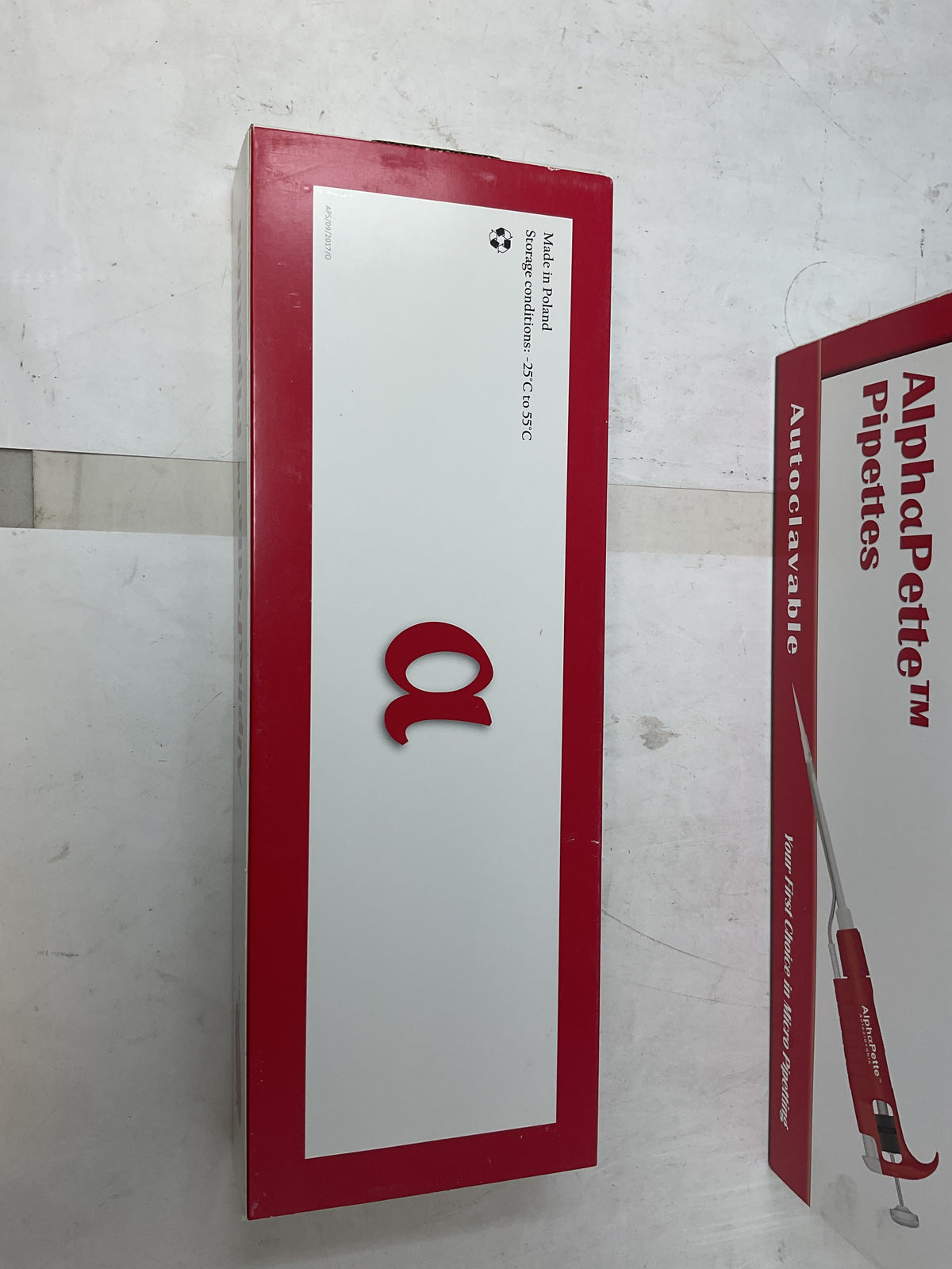 ALPHAPETTE PIPETTE 2-20UL A-20 4PK - NOS
