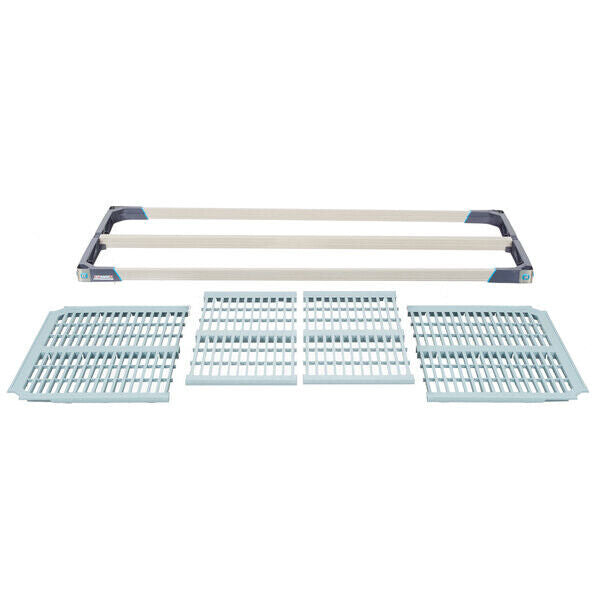 METROMAX I OPEN GRID STORAGE SYSTEM FULL 4-SHELF UNIT 24X48X74"  MX2448G