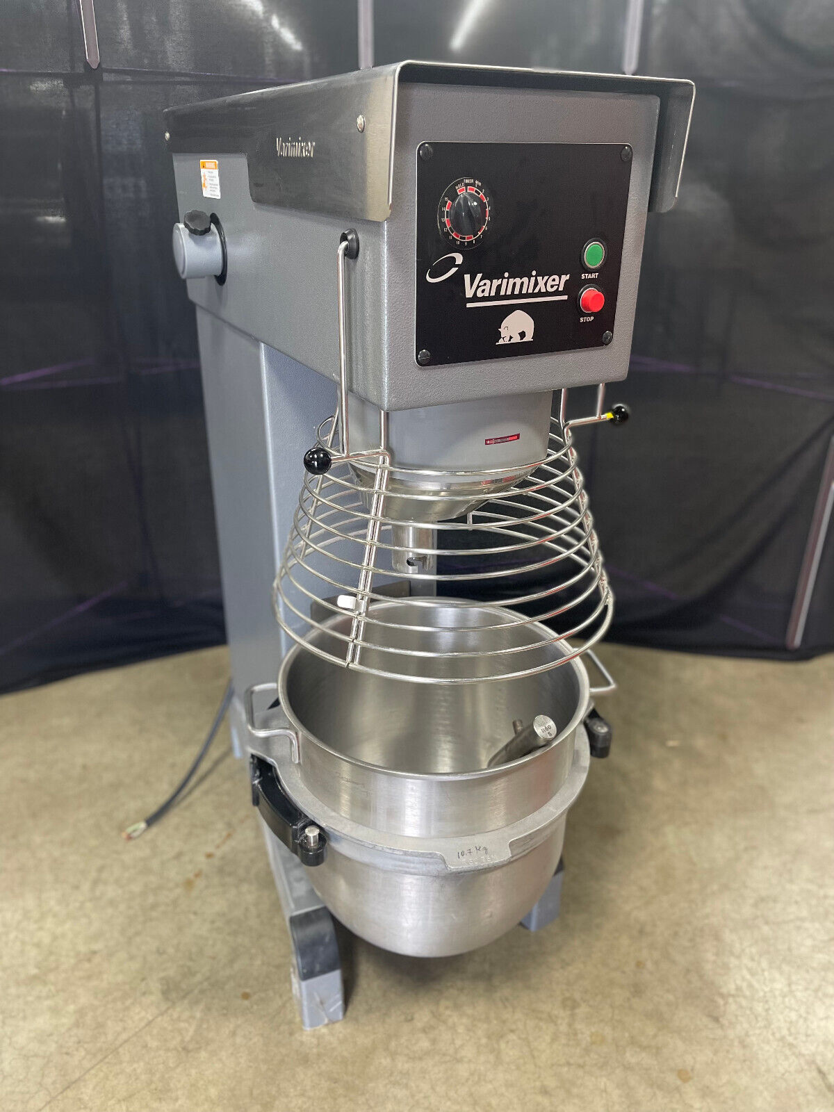 VARIMIXER COMMERCIAL FOOD MIXER W60 3HP 1PH - PREOWNED