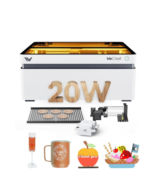 WECRETE VISION LASER ENGRAVING CUTTING 20W LC2320 - NEW