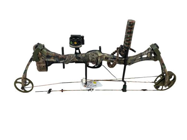 BEAR ARCHERY CHARGE COMPOUND BOW PACKAGE 26-30" DRAW 40-70 LBS LH