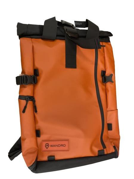 WANDRD PRVKE Series Backpack - Orange with Black Straps and Logo Detail