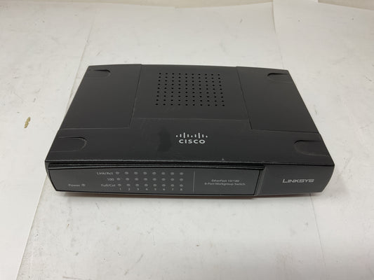 LINKSYS ETHERFAST 10/100  8-PORT WORKGROUP SWITCH EZXS88W- PREOWNED