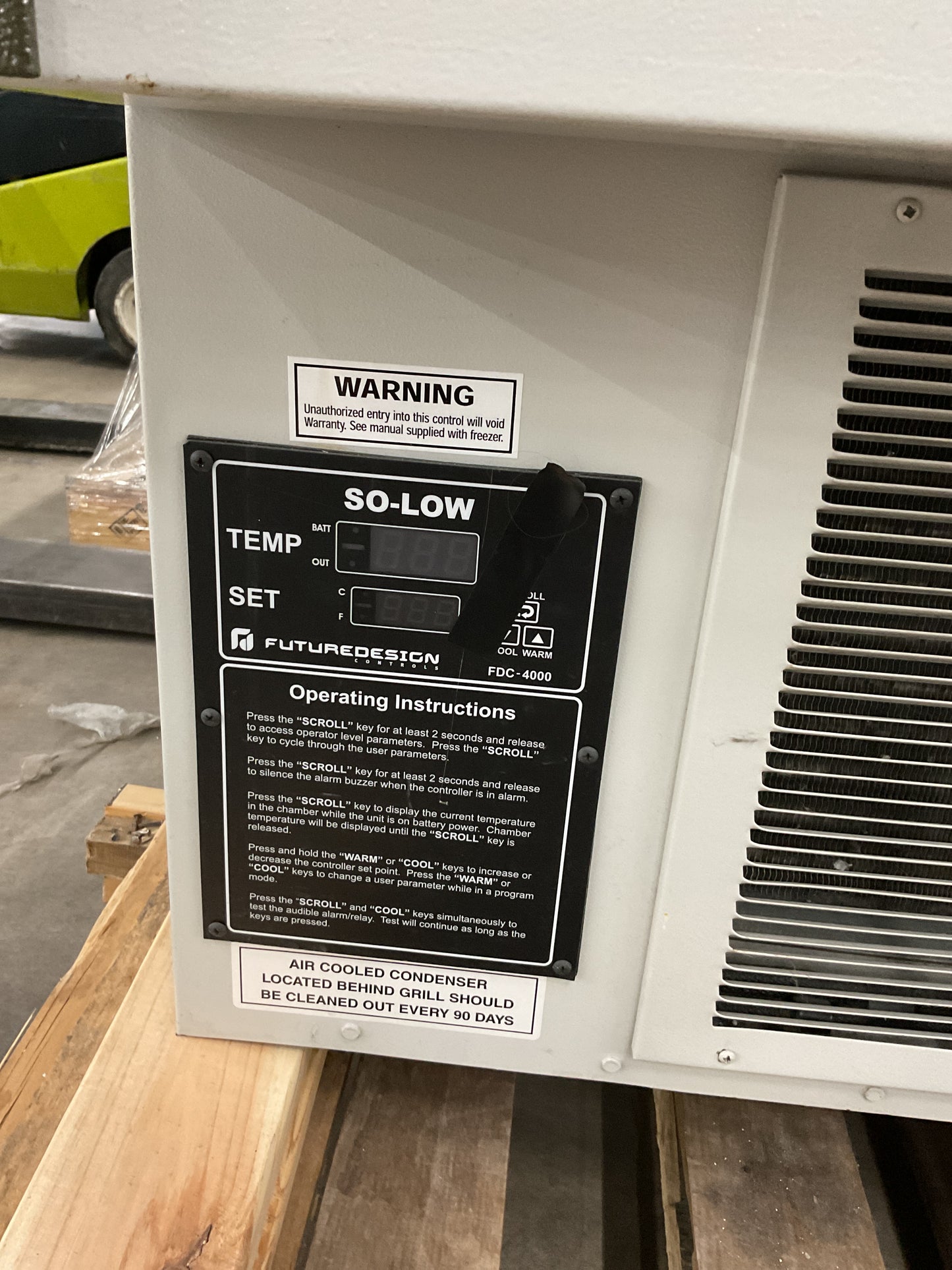 SO-LOW ULTRA LOW FREEZER U85-18 -PREOWNED