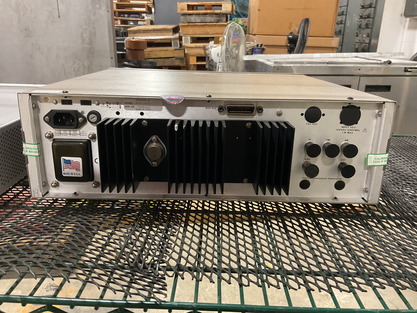 VINTAGE BOONTON MODULATION ANALYZER 8201 - PREOWNED