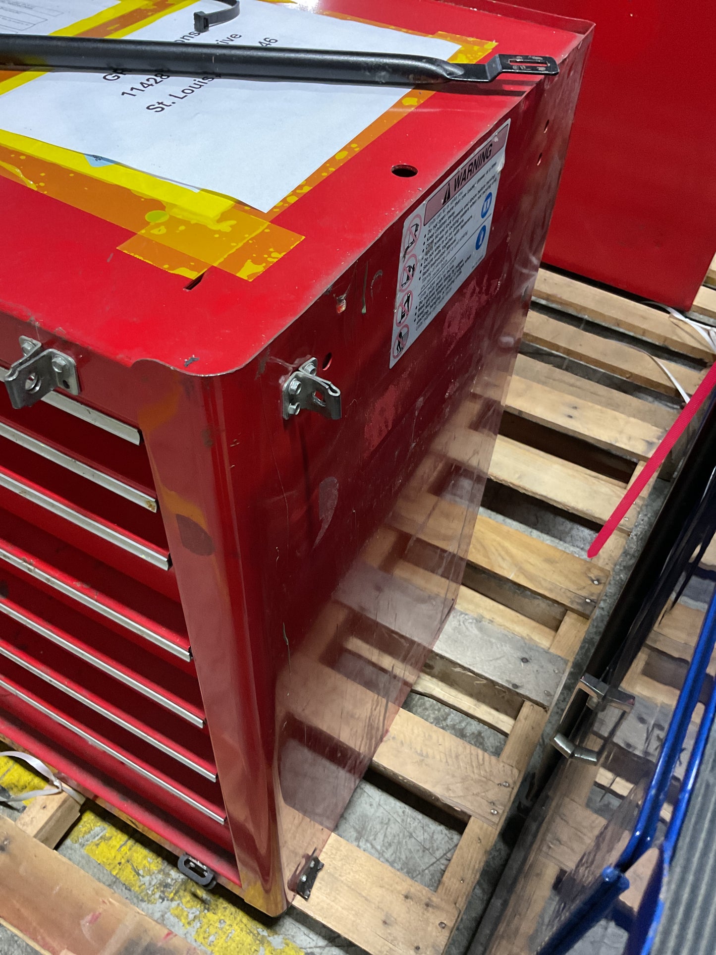 SNAP-ON TOOLBOX 30” 7 DRAWER TOOL CABINET -PREOWNED
