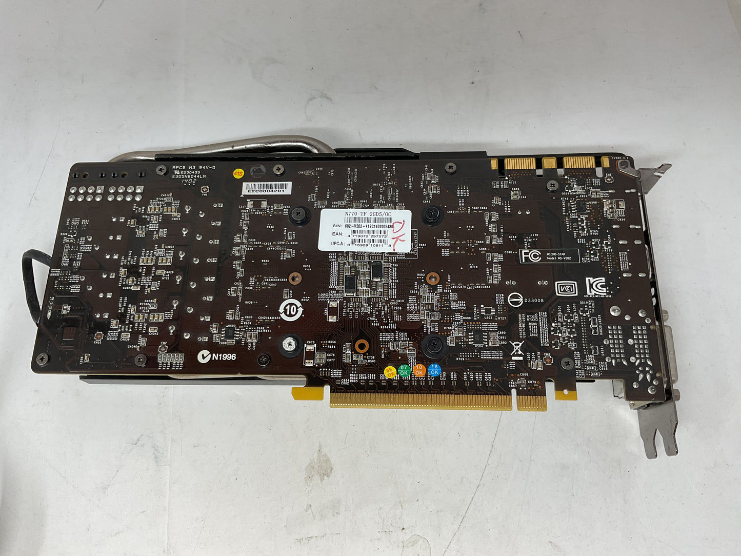 MSI TWIN FROZR N770 TF 2GD5/OC - PREOWNED