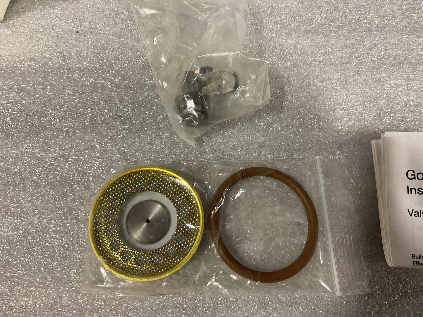 HOBART GOLD RING STEAM SERVICE KIT 3/4” 00-892072 -NOS
